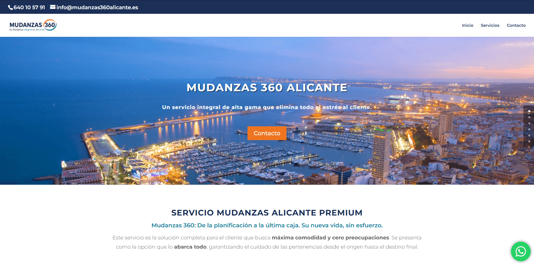 ¡Descubre la nueva web de Mudanzas 360 Alicante y disfruta de un servicio premium para tu mudanza! ???