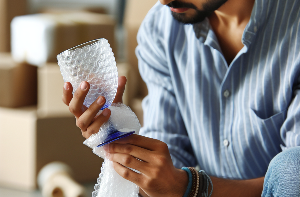 Cómo embalar objetos frágiles paso a paso