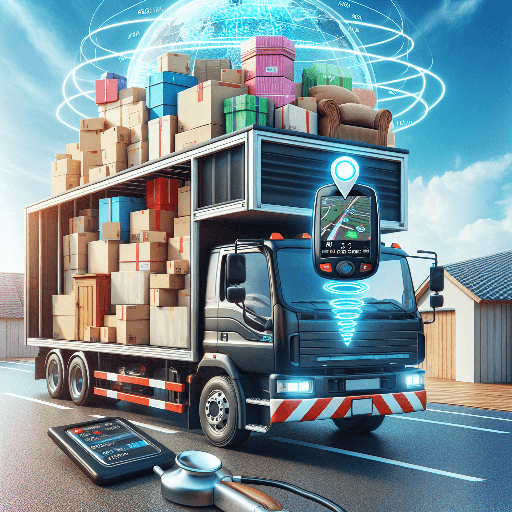 Seguimiento en tiempo real en una mudanza con tecnología GPS