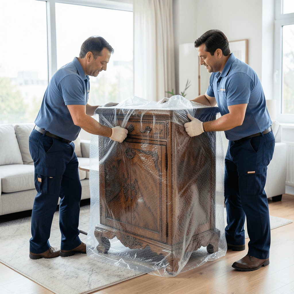 Servicio de mudanzas premium en Alicante y que incluyen el embalaje profesional de muebles.