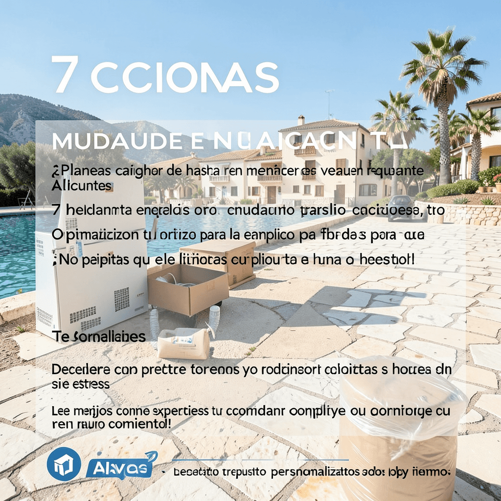 Como preparar una mudanza en verano en Alicante: 7 Claves Como preparar una mudanza en verano en Alicante: 7 Claves