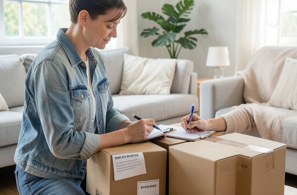 Como se realiza una mudanza con inventario detallado y eficaz