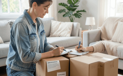 Como se realiza una mudanza con inventario detallado y eficaz