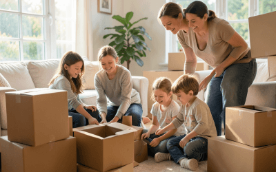 Mudanzas para familias numerosas y organizacion avanzada